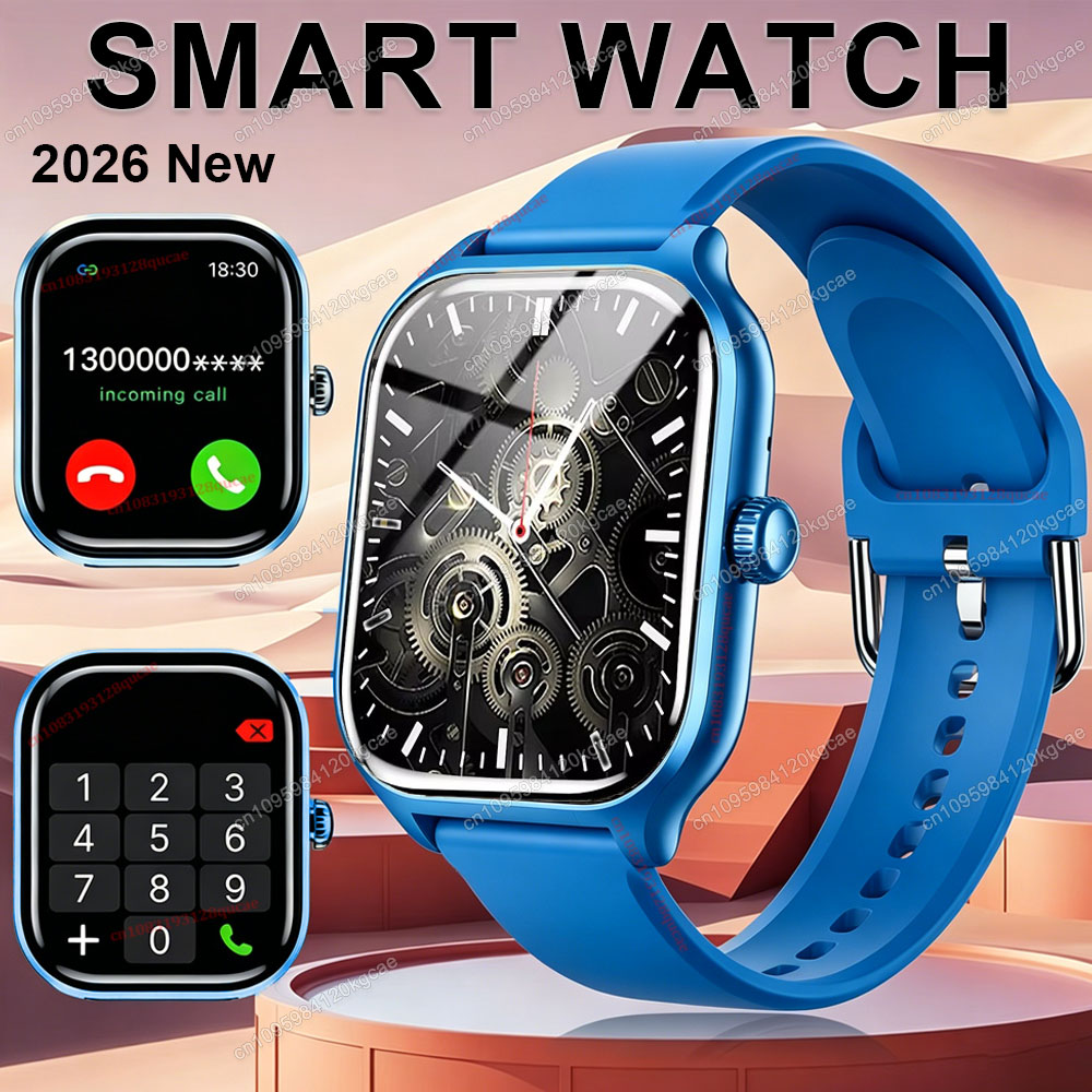 Smartwatch X12 - タッチスクリーンスマートウォッチ音楽歩数カウントBluetooth通話2026スマートウォッチ男性女性用カロリートラッカー心拍数モニタリングHw12