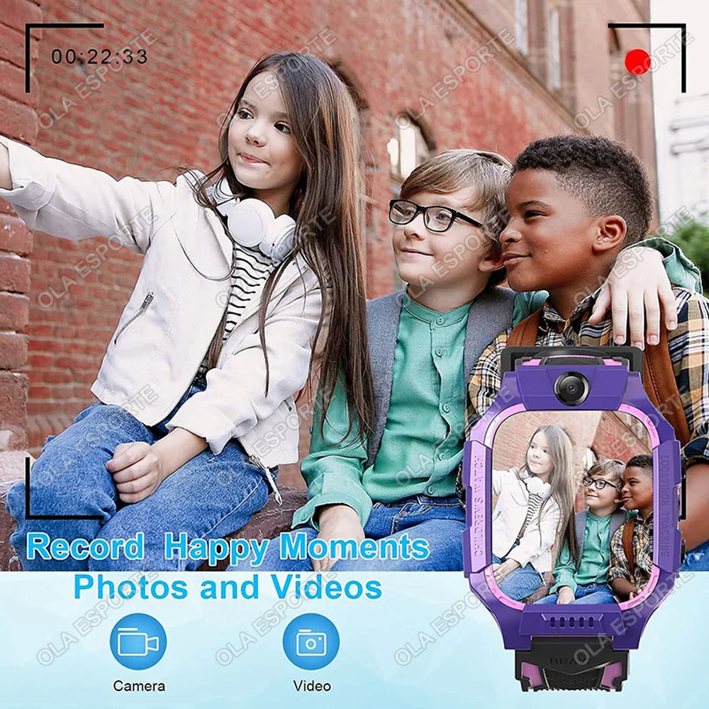 子供用スマートウォッチ GPS位置追跡 SIMカード対応 防 - Smartwatch X12 のレビューと価格