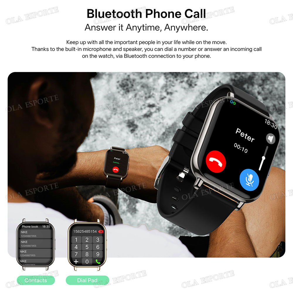 新型スマートウォッチ 1.83インチ 防水 メッセージ応答  - Smartwatch X12 のレビューと価格